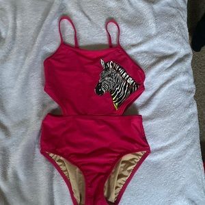 Okd navy one piece swimsuit.. Brand new never use